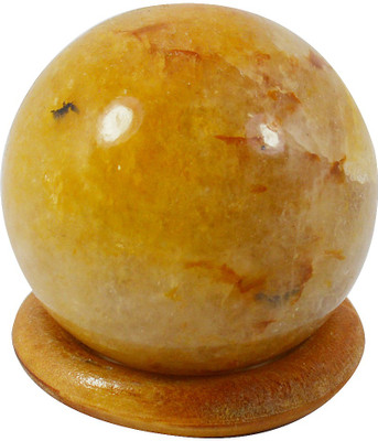 

Reiki Crystal Products Decorative Showpiece - 4 cm(Crystal, Yellow)