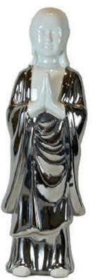 

The Art Effects Buddha Decorative Showpiece - 46 cm(Ceramic, Silver)
