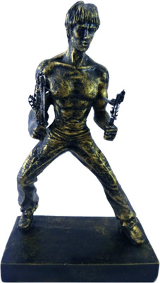

Amazin Bruce Lee Decorative Showpiece - 21 cm(Porcelain, Multicolor)