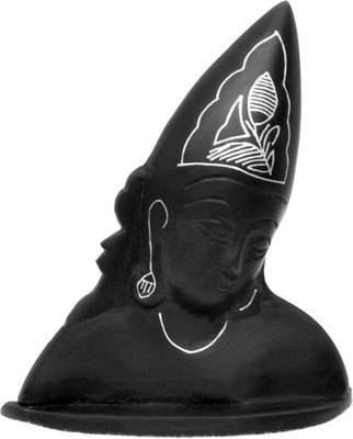 

Vidushi Bidri Art Decorative Showpiece - 10 cm(Alloy, Black)
