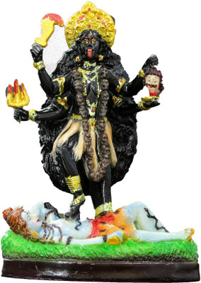

THE HOLY MART KALI MATA Polyresin Home Temple(Height: 25 cm)