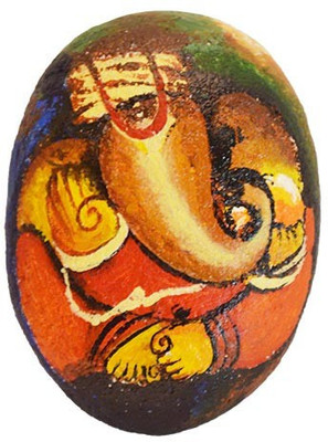 

Yes No Decorative Showpiece - 2 cm(Stoneware, Multicolor)
