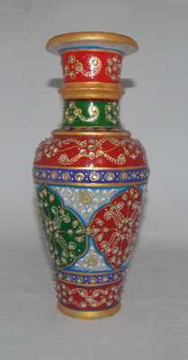 

Mahaveer Creation Decorative Showpiece - 24 cm(Stoneware, Multicolor)
