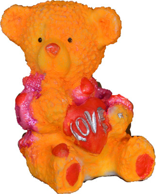 

Jaiswal Art Teddy bear idol for Car Dashboard | Home Decor Decorative Showpiece - 9 cm(Polyester, Plastic, Multicolor)