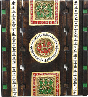 37% OFF on Aapno Rajasthan Tribal Art Metal Inlay And Hand Painted Wall Decorative Showpiece - 30.48 cm(Wood, Brown) 37% OFF on Aapno Rajasthan Tribal Art Metal Inlay And Hand Painted Wall Decorative Showpiece - 30.48 cm(Wood, Brown)