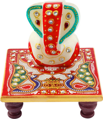 

emboss culture Decorative Showpiece - 11 cm(Stoneware, Multicolor)