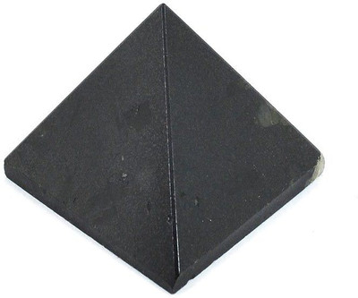 

Reiki Crystal Products Pyramid Decorative Showpiece - 3.2 cm(Stoneware, Black)