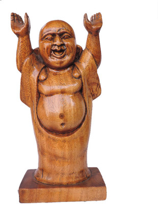 

Crafts and you Decorative Showpiece - 31.5 cm(Neem Wood, Brown)