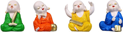 

Global Voice Decorative Showpiece - 13 cm(Polyresin, Multicolor)