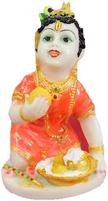 

THE HOLY MART LADOO GOPAL Polyresin Home Temple(Height: 12 cm)