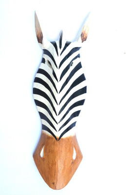 

Art Godaam Coloured Animal Decorative Showpiece - 50 cm(Wooden, Multicolor)