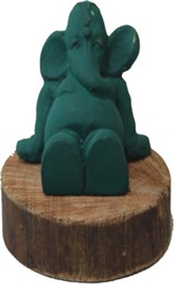 

RENAISSANCE BABY GANESHA Decorative Showpiece - 7 cm(Polyresin, Brown)