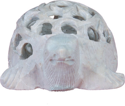 

Kaushal Creation Marble Tortoise Decorative Showpiece - 6 cm(Stoneware, Brown)