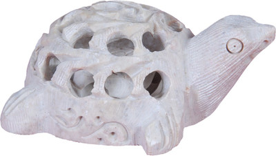 

Kaushal Creation Marble Tortoise Decorative Showpiece - 6 cm(Stoneware, Brown)