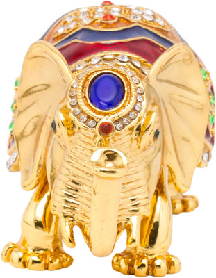 19% OFF on Prachin Elephant M Kc-2148 Decorative Showpiece - 7 cm(Brass, Multicolor) 19% OFF on Prachin Elephant M Kc-2148 Decorative Showpiece - 7 cm(Brass, Multicolor)