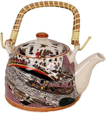 

Purpledip 10144 Decorative Showpiece - 13 cm(Ceramic, Multicolor)