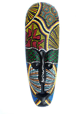 

Art Godaam Colored figure Decorative Showpiece - 50 cm(Wooden, Multicolor)