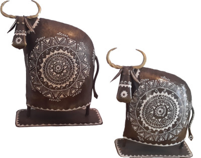

KRAPHY Decorative Showpiece - 27 cm(Iron, Multicolor)