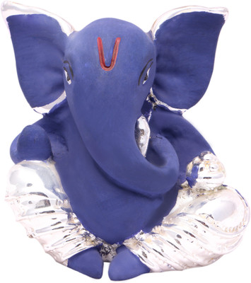 

shivika enterprises Decorative Showpiece - 7 cm(Microfibre, Blue)