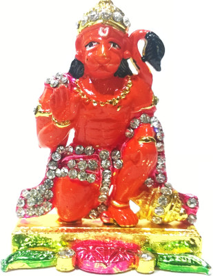 51% OFF on Swarnim Jewellers Hanuman Decorative Showpiece - 5 cm(Bronze, Orange) 51% OFF on Swarnim Jewellers Hanuman Decorative Showpiece - 5 cm(Bronze, Orange)