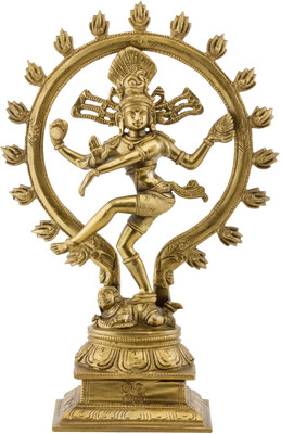 33% OFF on Prachin Bnz Natraja Decorative Showpiece - 25 cm(Bronze, Multicolor) 33% OFF on Prachin Bnz Natraja Decorative Showpiece - 25 cm(Bronze, Multicolor)