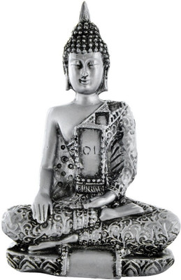 

CraftSquare Decorative Showpiece - 14 cm(Polyresin, Silver)