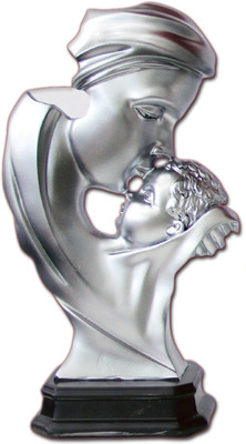 

Saanvi Creations Decorative Showpiece - 30 cm(Polyresin, Grey)