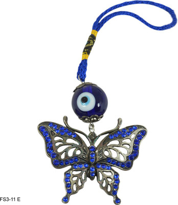 

Reiki Crystal Products Decorative Showpiece - 21 cm(Porcelain, Blue, Silver)