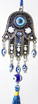 

Creative Gifts Decorative Showpiece - 23 cm(Steel, Blue)