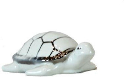 

The Art Effects Tortoise Decorative Showpiece - 5 cm(Ceramic, White)