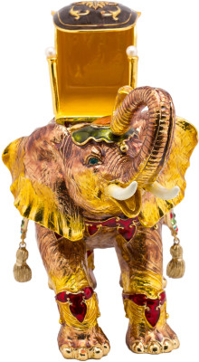 33% OFF on Prachin Elephant Ambari Kc1146 Decorative Showpiece - 18 cm(Brass, Multicolor) 33% OFF on Prachin Elephant Ambari Kc1146 Decorative Showpiece - 18 cm(Brass, Multicolor)