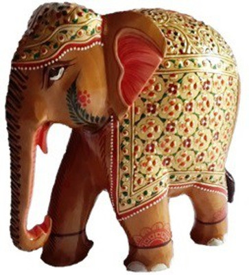 64% OFF on Craft Mansion Rajasthani Design Painted Elephant Decorative Showpiece - 15 cm(Wooden, Multicolor) 64% OFF on Craft Mansion Rajasthani Design Painted Elephant Decorative Showpiece - 15 cm(Wooden, Multicolor)