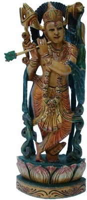 50% OFF on Craft International Lord Krishna Decorative Showpiece - 30.5 cm(Wood, Multicolor) 50% OFF on Craft International Lord Krishna Decorative Showpiece - 30.5 cm(Wood, Multicolor)