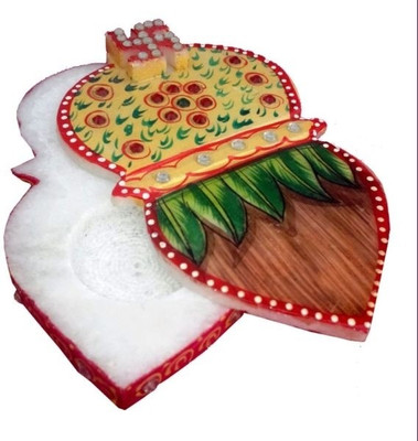 58% OFF on Chitra Handicraft Marble Chopra Showpiece - 2 cm(Stoneware, Multicolor) 58% OFF on Chitra Handicraft Marble Chopra Showpiece - 2 cm(Stoneware, Multicolor)