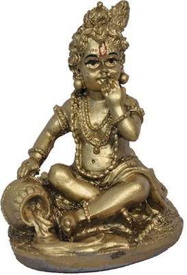 10% OFF on Matchless Gifts Mackan Chor Krishna Showpiece - 9.5 cm(Polyresin, Gold) 10% OFF on Matchless Gifts Mackan Chor Krishna Showpiece - 9.5 cm(Polyresin, Gold)