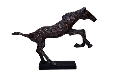 

Kala Bhawan Decorative Showpiece - 29 cm(Aluminium, Brown)