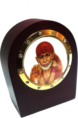 

Swarnim Jewellers Sai Baba Decorative Showpiece - 6.5 cm(Wooden, Multicolor)