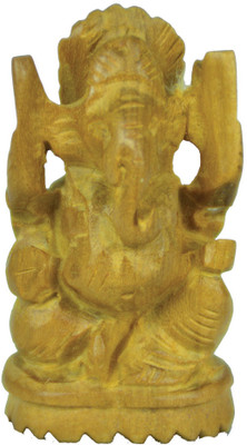 51% OFF on SC Handicrafts Lord Ganesha Decorative Showpiece - 3 cm(Wood, Beige) 51% OFF on SC Handicrafts Lord Ganesha Decorative Showpiece - 3 cm(Wood, Beige)