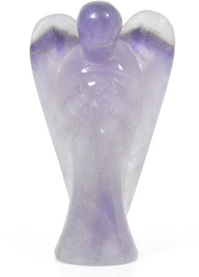 

Excel Purple Amethyst Angel Decorative Showpiece - 5 cm(Marble, Multicolor)