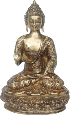 22% OFF on aakrati Handicrafted Statue Lord Buddha Decorative Showpiece - 33 cm(Brass, Brown) 22% OFF on aakrati Handicrafted Statue Lord Buddha Decorative Showpiece - 33 cm(Brass, Brown)