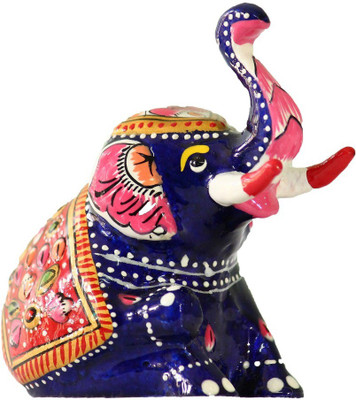 

Crafticia Decorative Showpiece - 8 cm(Cast Iron, Multicolor)