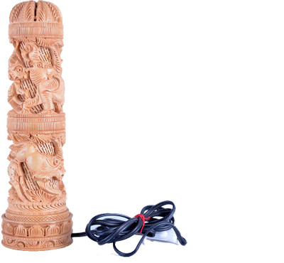 17% OFF on SC Handicrafts Decorative Showpiece - 23 cm(Wood, Beige)