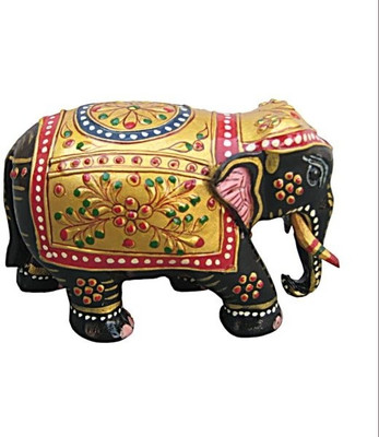 22% OFF on Chitrahandicraft Elephant Decorative Showpiece - 7 cm(Wood, Multicolor) 22% OFF on Chitrahandicraft Elephant Decorative Showpiece - 7 cm(Wood, Multicolor)