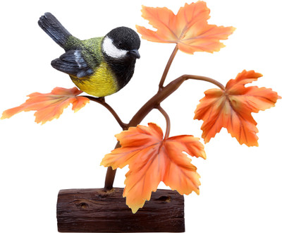 

shivika enterprises Decorative Showpiece - 12 cm(Polyresin, Orange)