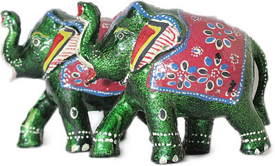 

HR Handicrafts Decorative Showpiece - 8.89 cm(Paper Mache, Multicolor)