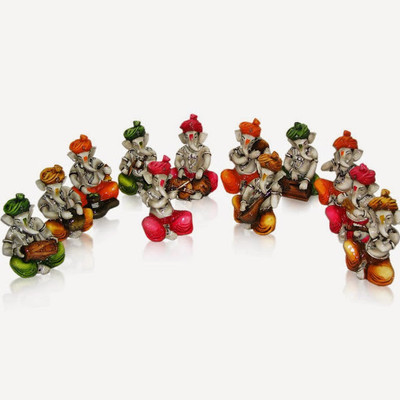 44% OFF on Karigaari Home D?cor Decorative Showpiece - 10 cm(Polyresin, Multicolor)