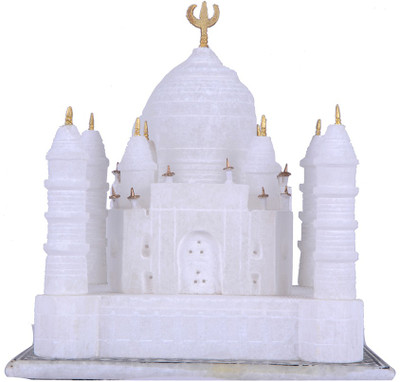 

Haveli Arts Taj Mahal Decorative Showpiece - 12 cm(Stoneware, White)
