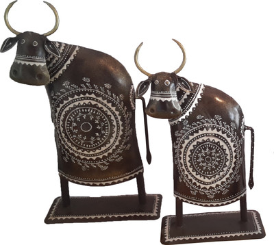 

KRAPHY Decorative Showpiece - 35 cm(Iron, Multicolor)