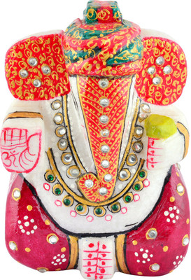 

emboss culture Decorative Showpiece - 12 cm(Stoneware, Multicolor)