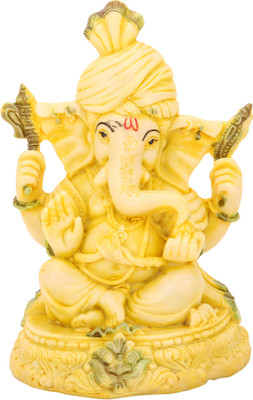 

Etsi Bitsi Spectacular Decorative Showpiece - 4.4 cm(Polyresin, Yellow)
